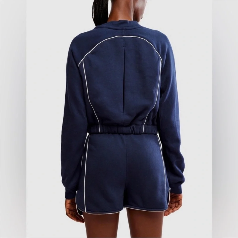 Free People Seeing Double Logo Sweatshirt